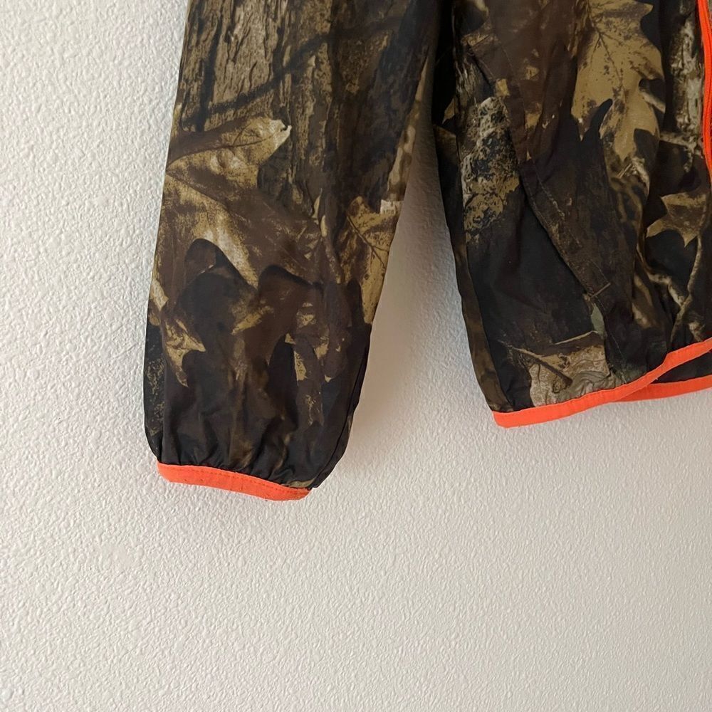 Columbia Boys Pixel Grabber Camo/DK Gray Reversible Jacket Size Youth 14-16 - Picture 3 of 7